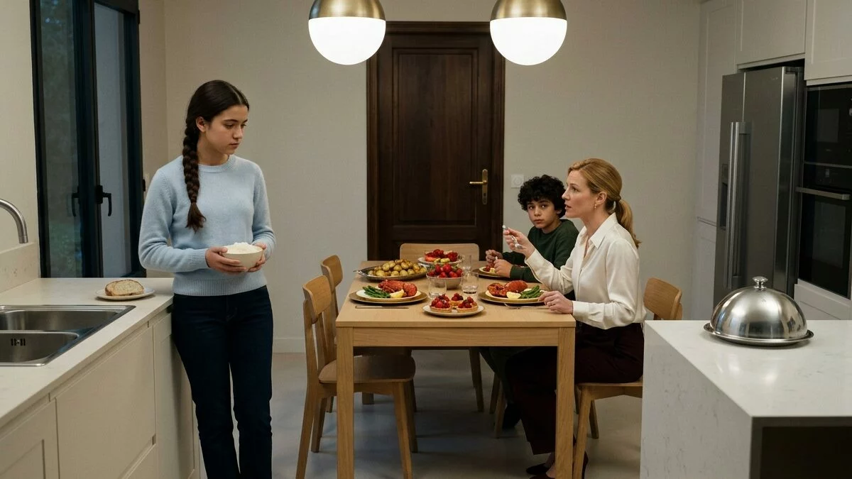Sa belle-mère mangeait du homard avec son fils… Pendant qu’elle restait seule dans un coin avec du riz !