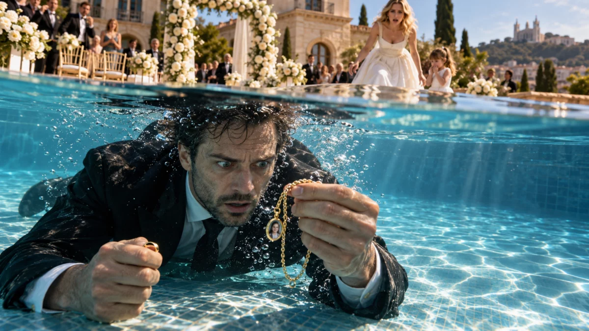 LE MARIAGE S’ARRÊTE EN QUELQUES SECONDES… À CAUSE D’UNE BAGUE AU FOND DE L’EAU ! 