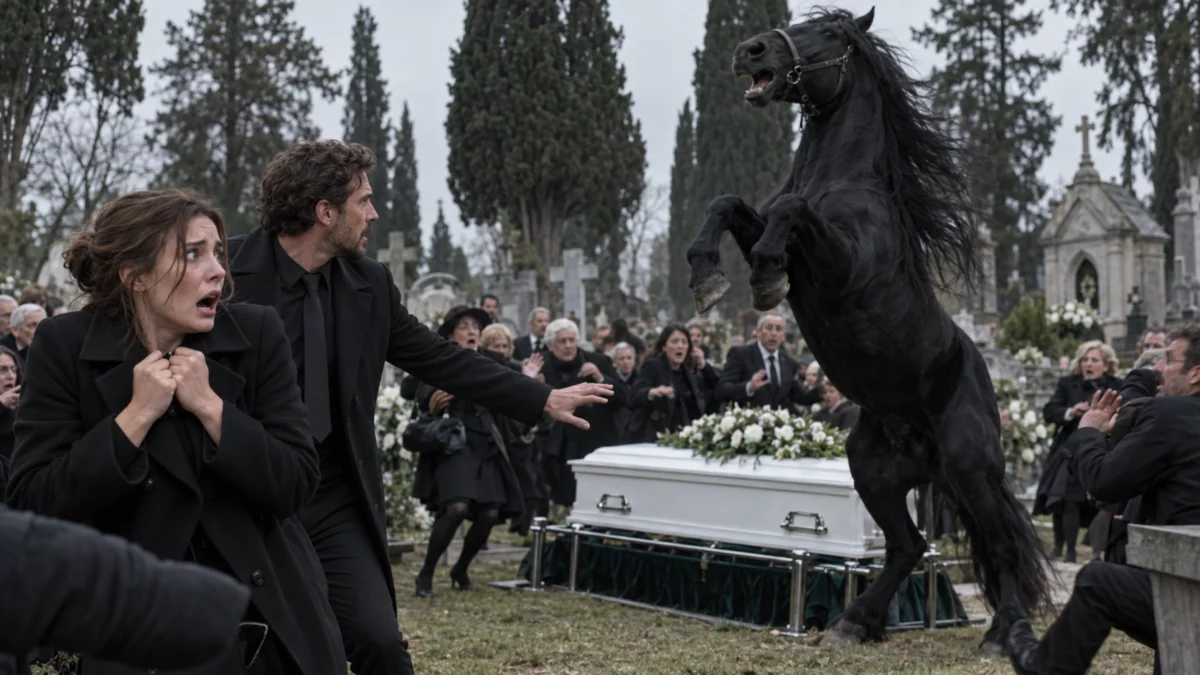 Le cheval noir a brisé le cercueil — et ce qu’Élise a découvert a détruit tout ce qu’elle croyait savoir