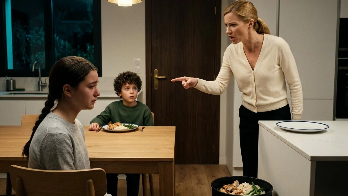 Elle a jeté le dîner de sa belle-fille à la poubelle… Puis son fils a révélé la vérité sur l’incendie !