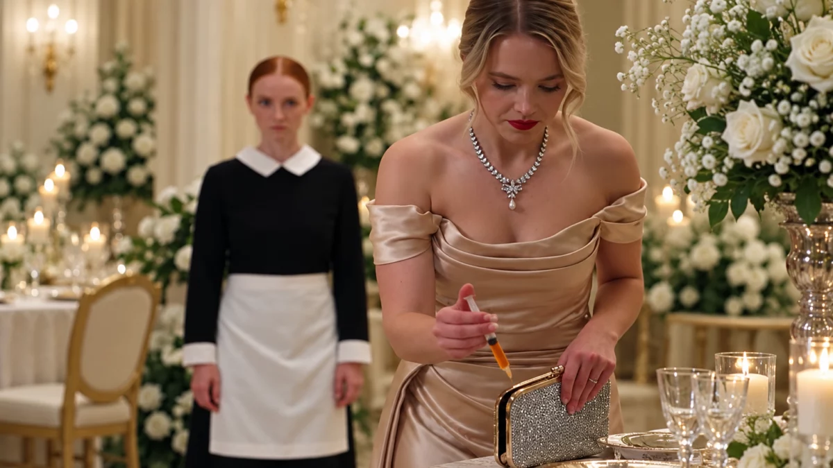 ELLE A VERSÉ QUELQUE CHOSE DANS LE LAIT… MAIS LA SERVANTE A TOUT VU !