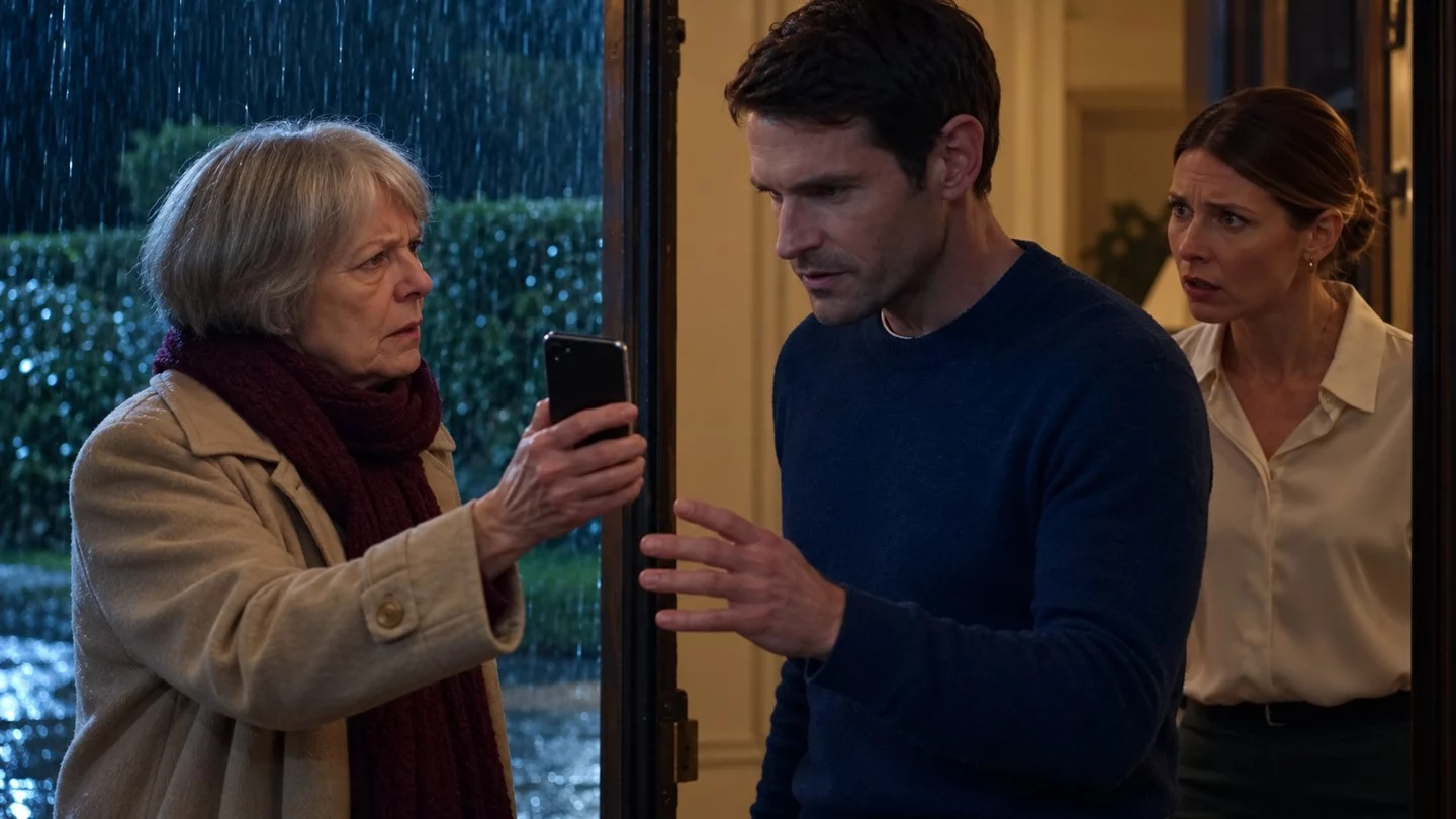 Madeleine confronte Thomas devant Élodie.